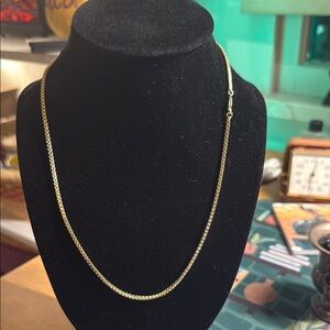 Delicate 14k Gold Filled Necklace Classic Chain Jewelry